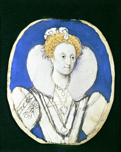 Porträt von Elizabeth I von Isaac Oliver